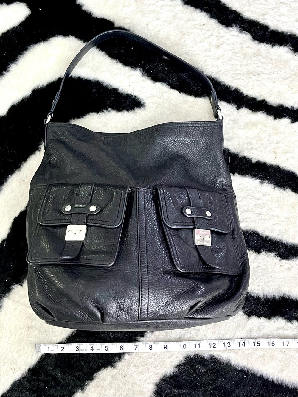 Ralph Lauren Genuine Leather Hobo Shoulder Bag💫 - Picture 3 of 9